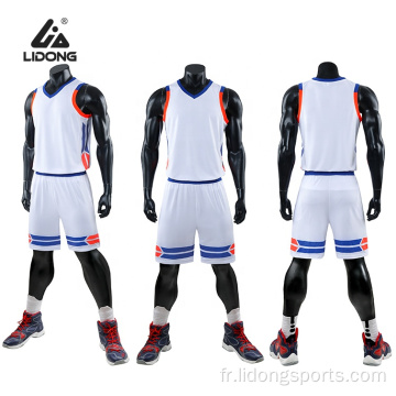 Basketball Uniforms Mens Logo Basketball Jersey pour l&#39;équipe